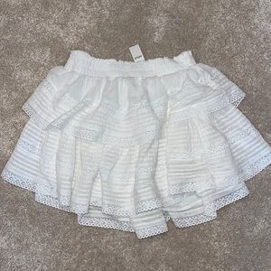 Aerie ruffle skirt